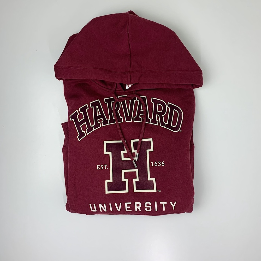 Cozy Red H&M Harvard Hoodie NWOT